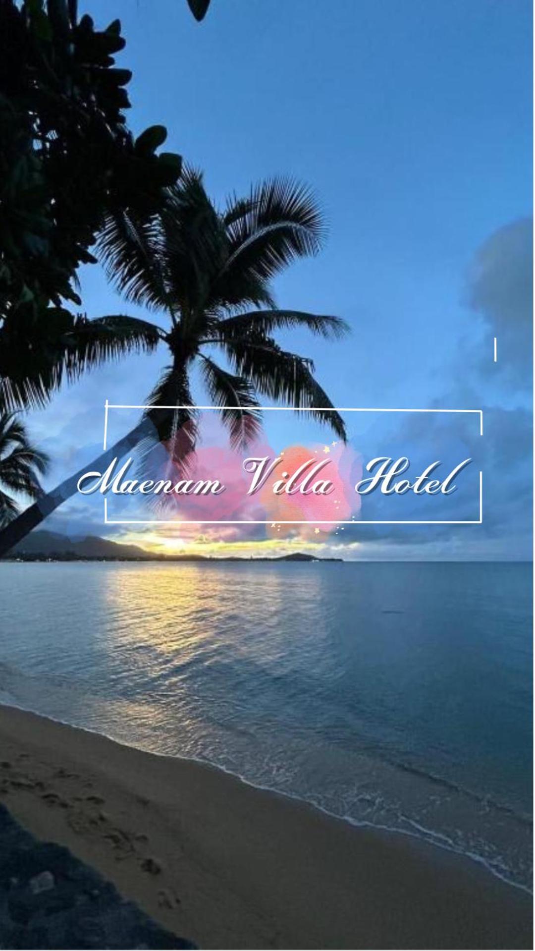 Maenam Villa Hotel Mae Nam Beach Eksteriør billede